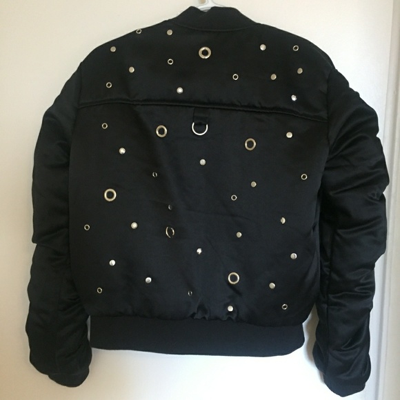 Guess Embellished Bomber Jacket - Picture 4 of 7